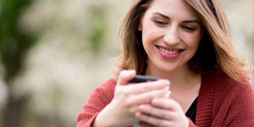 customer getting text